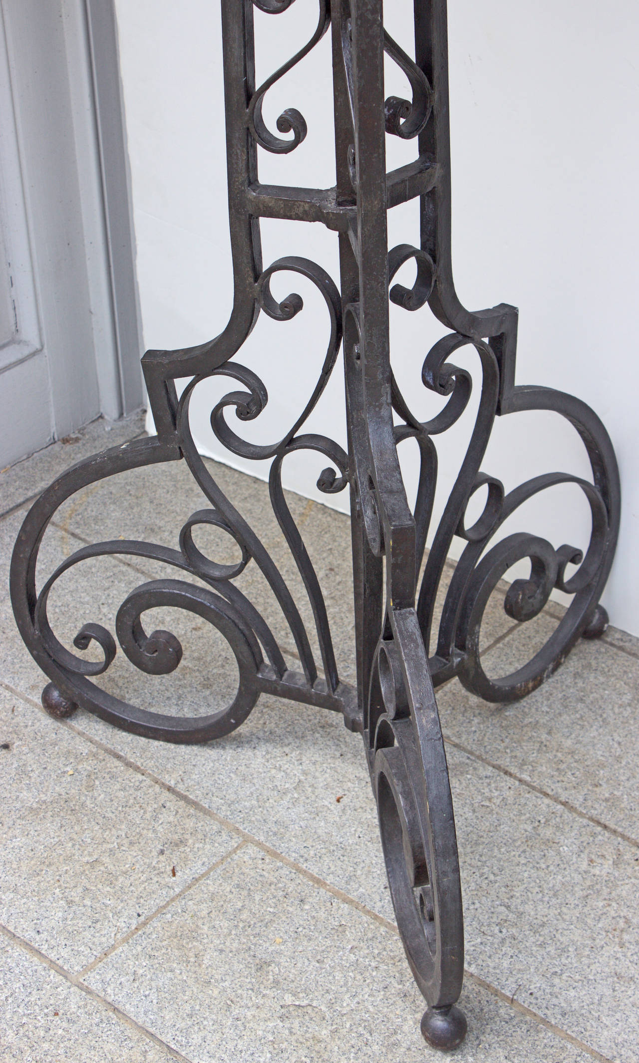 Mid-18th Century French Early 18th Century Forged Iron Religious Lectern For Sale
