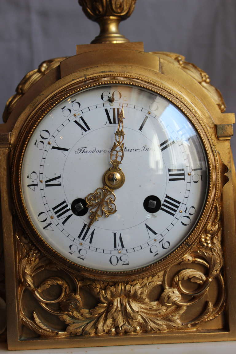 French Table Clock