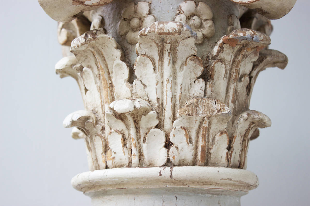 fluted corinthian pillars