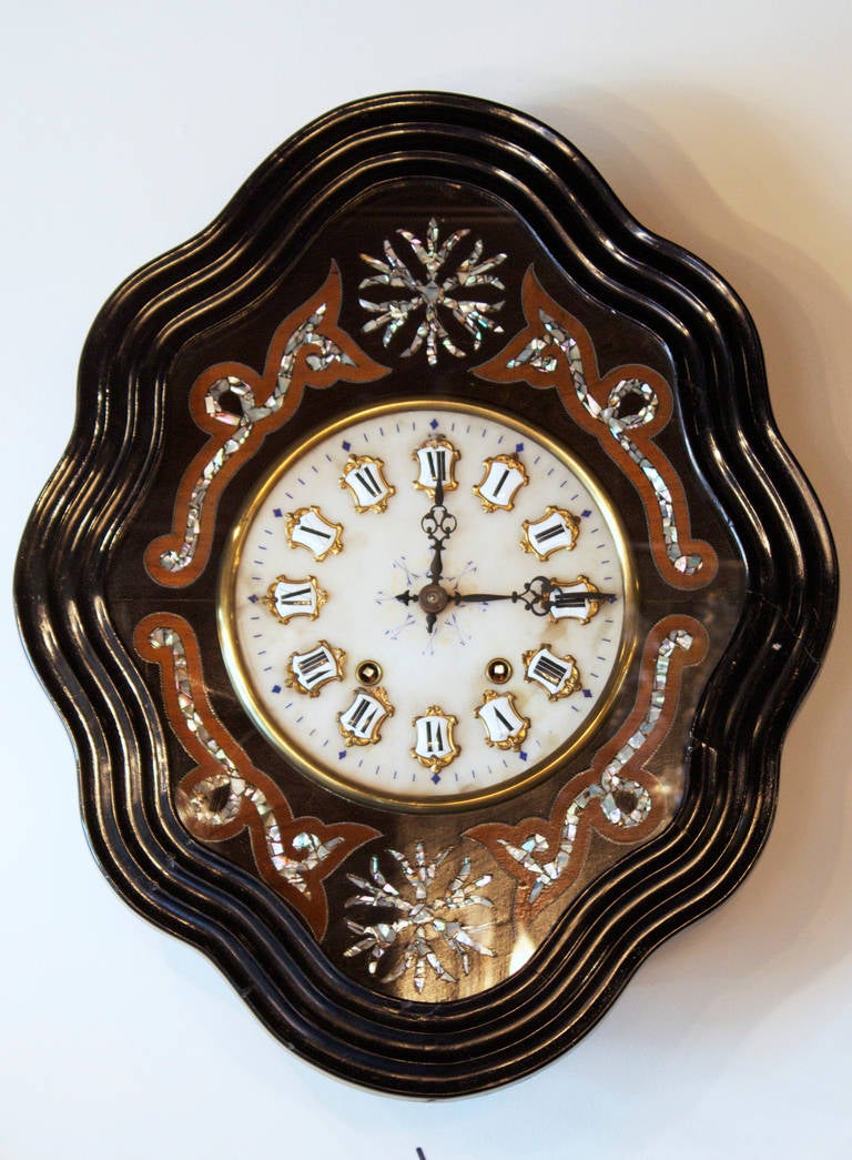 France, circa 1870.
This particular wall clock is called 