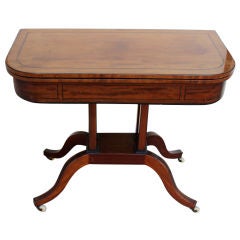 Antique English Card Table