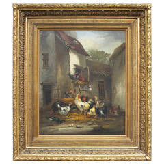 19th Century French Painting by "Guilleminet"