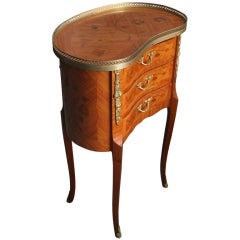 Italian Kidney Shaped Side Table 2