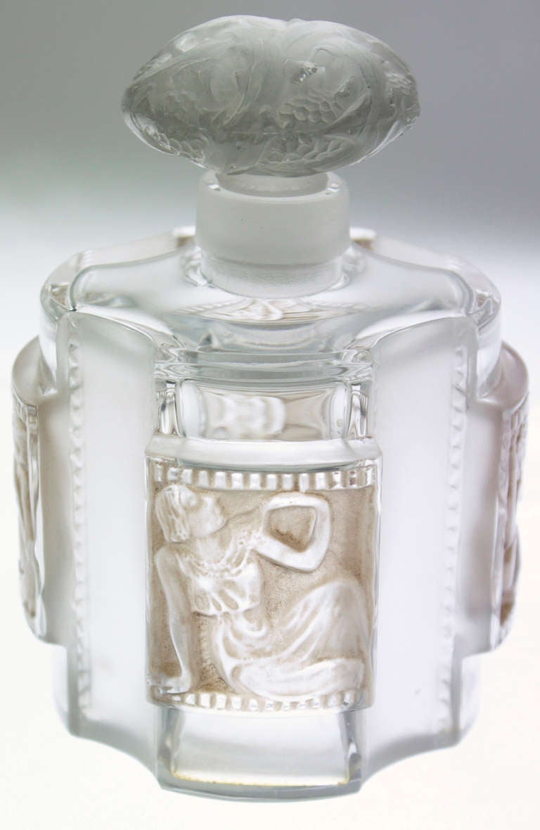 Art Deco Rene Lalique Perfume Bottle 