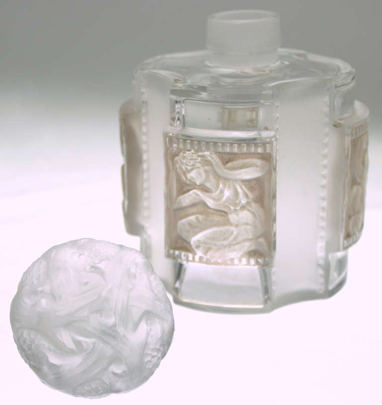 Rene Lalique Perfume Bottle 