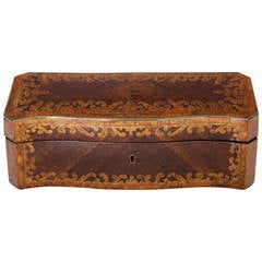 Antique French Rosewood inlaid box by Tahan