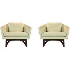 Pair Of Lounge Chairs By Adrian Pearsall For Craft Associates