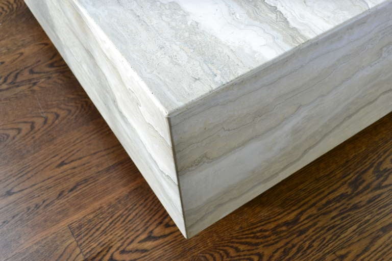 Travertine Marble Cocktail Table 2