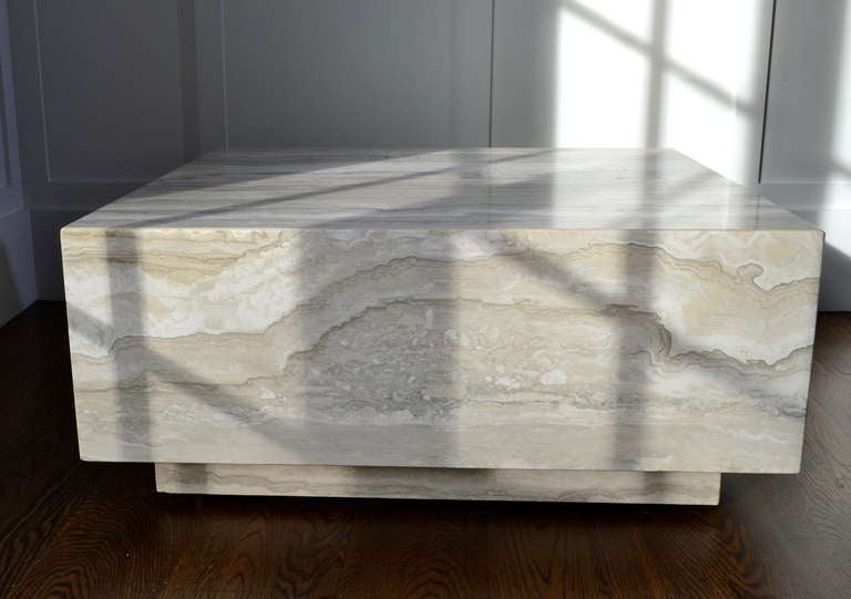 Travertine Marble Cocktail Table 3