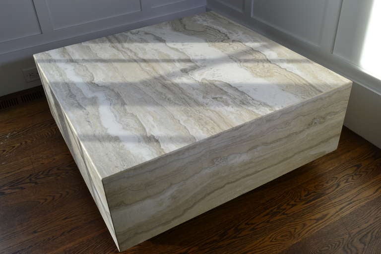 Travertine Marble Cocktail Table 4