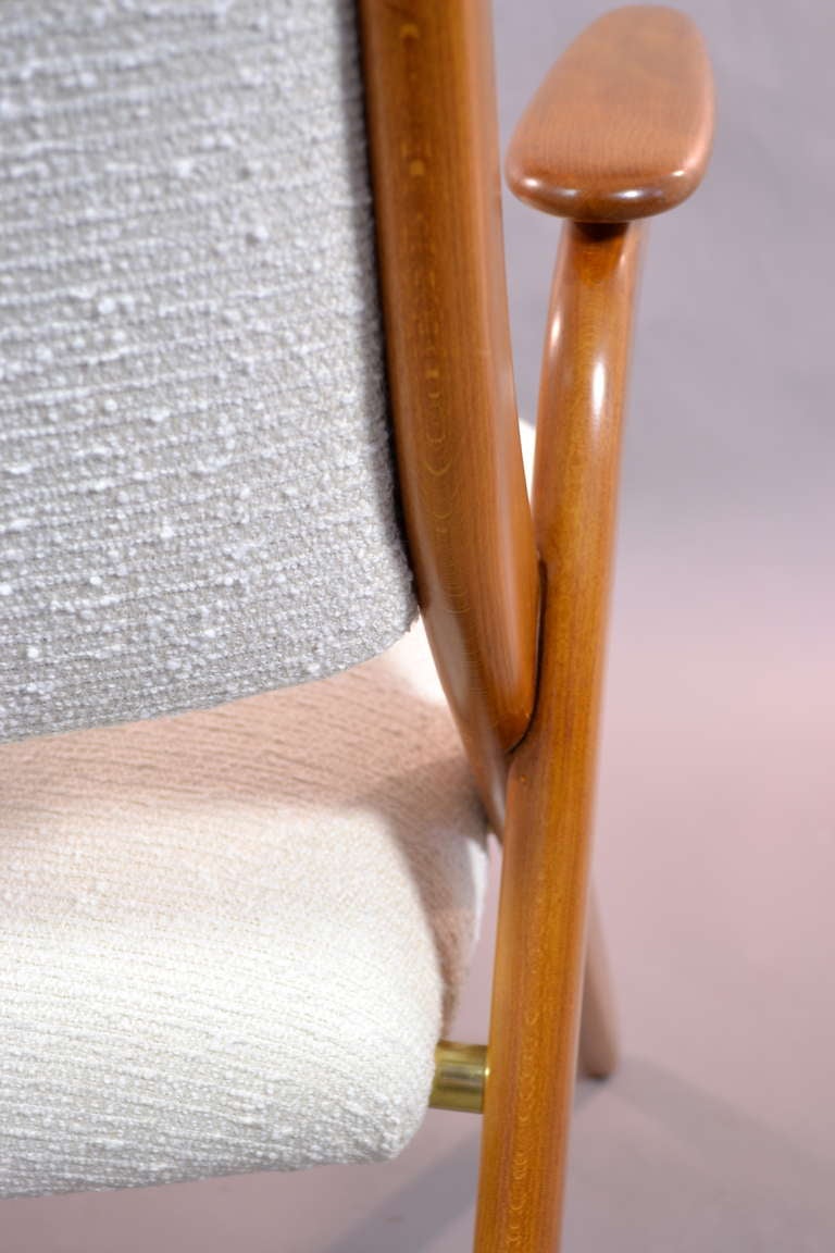 Pair of Scandinavian Modern Scissor Chairs 2
