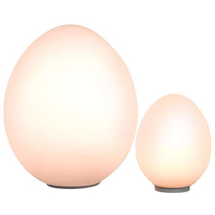 Two Laurel Egg Lamps at 1stDibs
