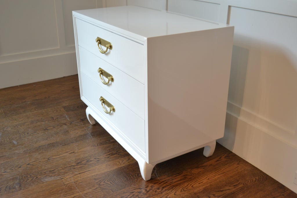 American Lacquered Oriental Form Chest