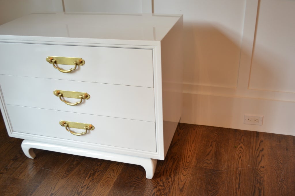 Lacquered Oriental Form Chest 2