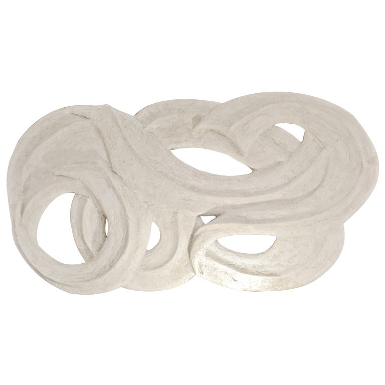 Large Plaster Wall Sculpture
