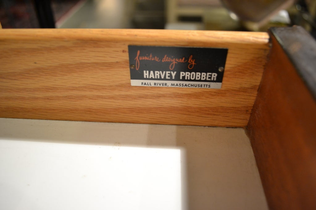 Harvey Probber Rosewood Wall-Mounted Console 2