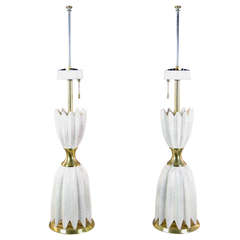 Pair of Thurston for Lightolier Lamps, 1950s