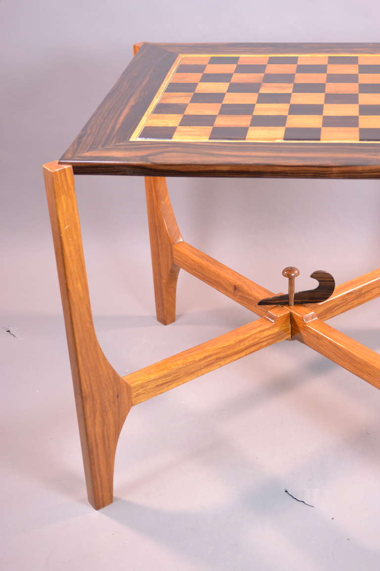 Philippine Exotic Wood Game Table