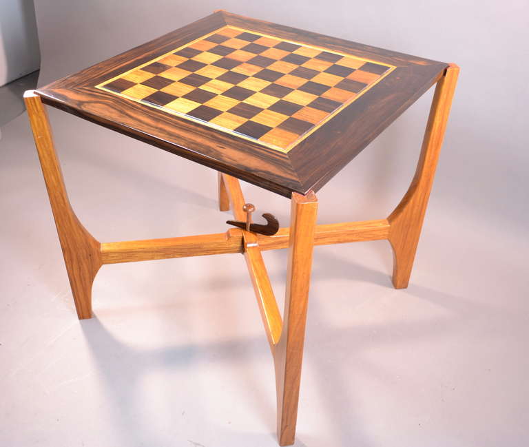 Exotic Wood Game Table 2