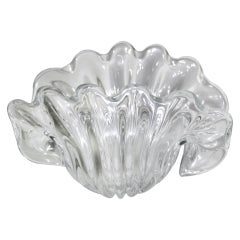 Heavy Art Glass Bowl