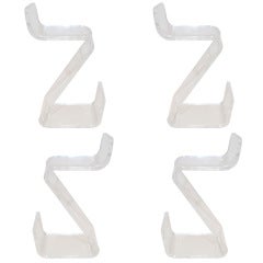 Set of 4 Lucite Bar Stools in the style of Gary Gutterman Set of 4 Lucite Bar Stools in the style of Gary Gutterman