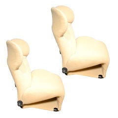 Pair of "WINK" Chairs by Toshiyuki Kita