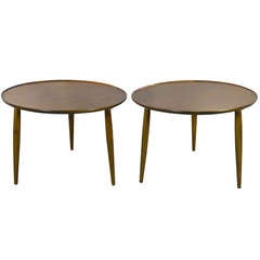 Pair of Danish Walnut Tables