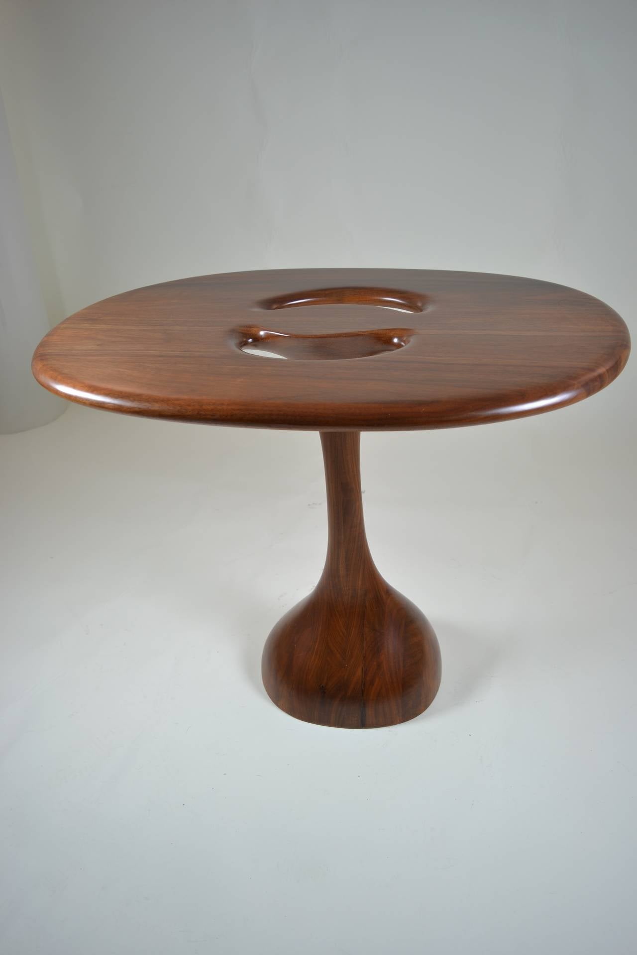 Signed Kovach Carved Wood Table 3
