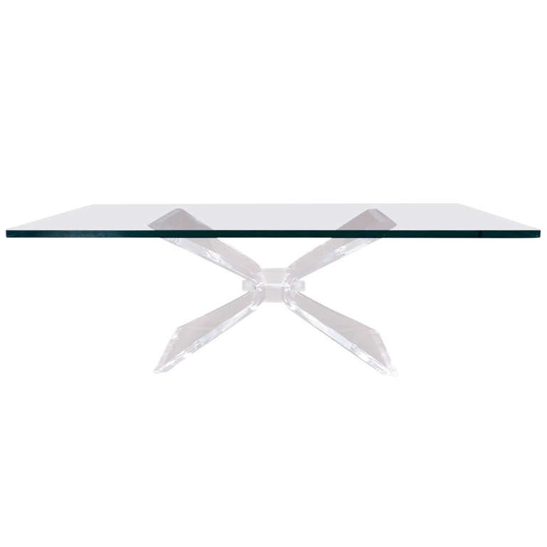 Lucite Cocktail Table