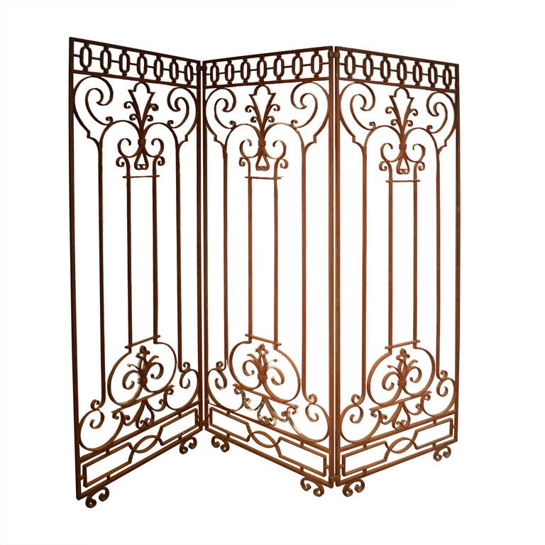 Wrought Iron Screen