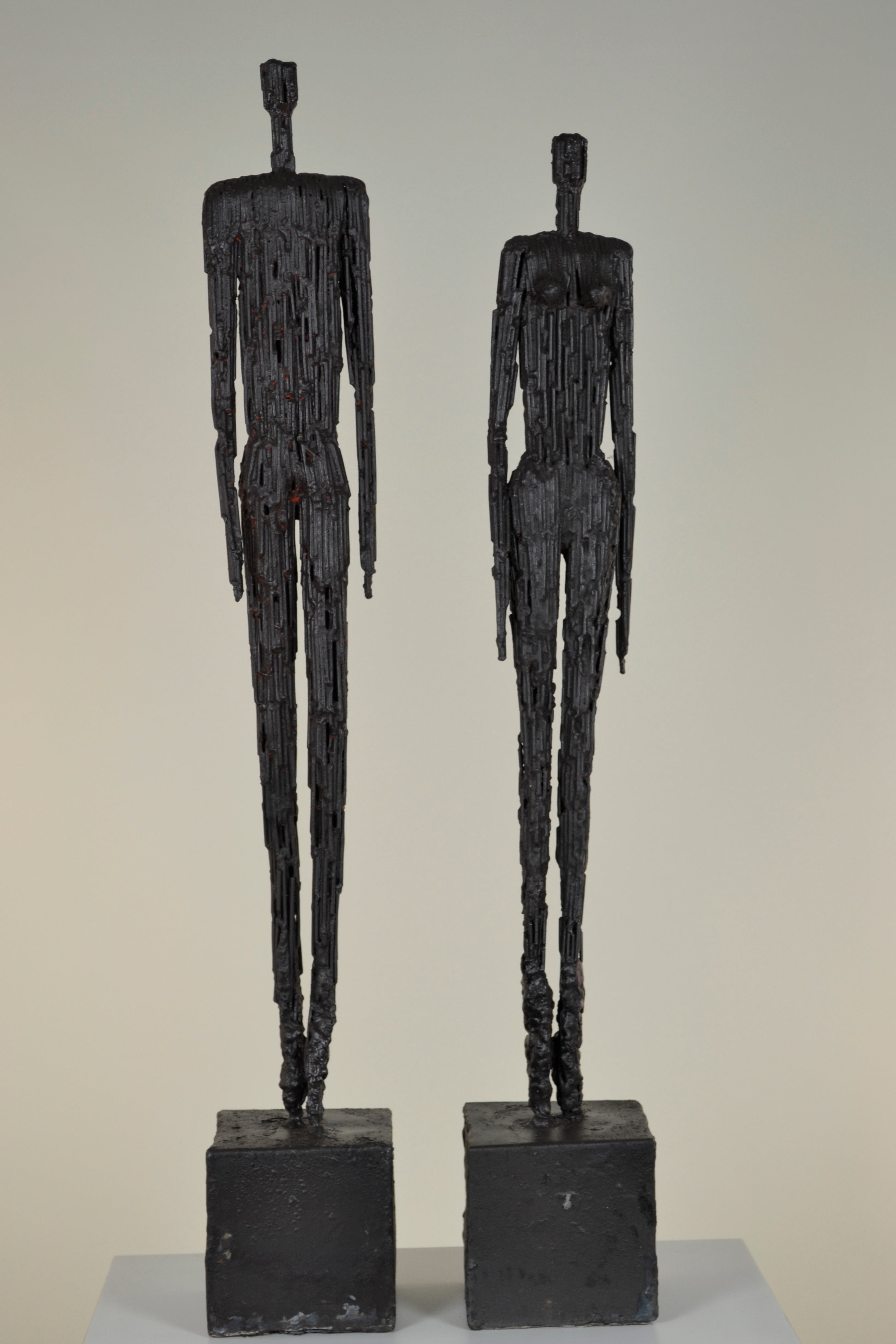 Pair of Figural Sculptures