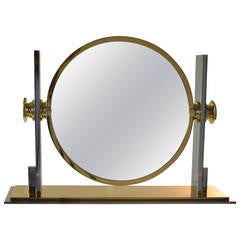 Karl Springer Large Vanity Mirror