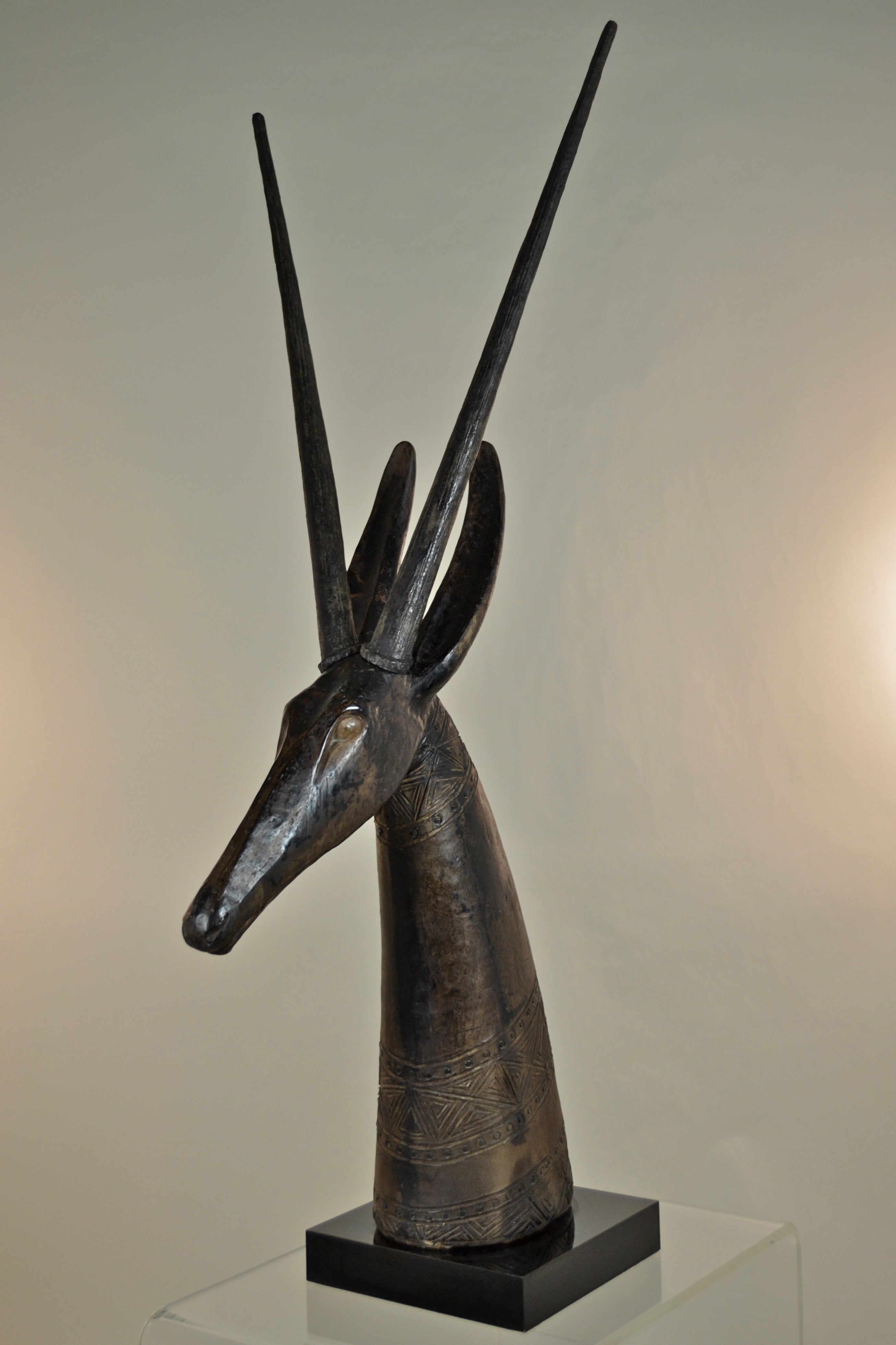 Large Antelope Sculpture