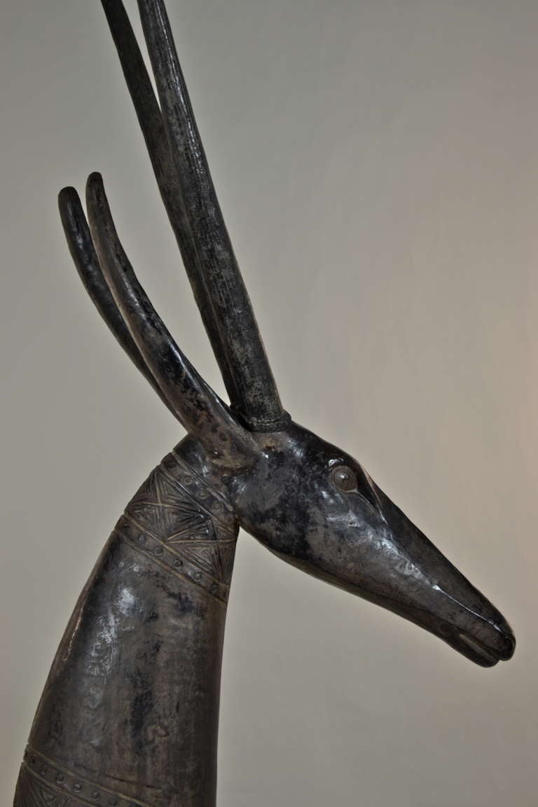 Large Antelope Sculpture 1