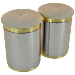 Custom Stools from Vicente Wolf Designed Home