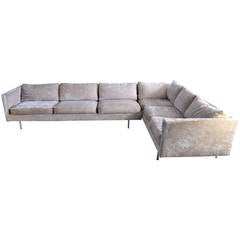 Vintage Sectional Sofa by Directional, circa 1969