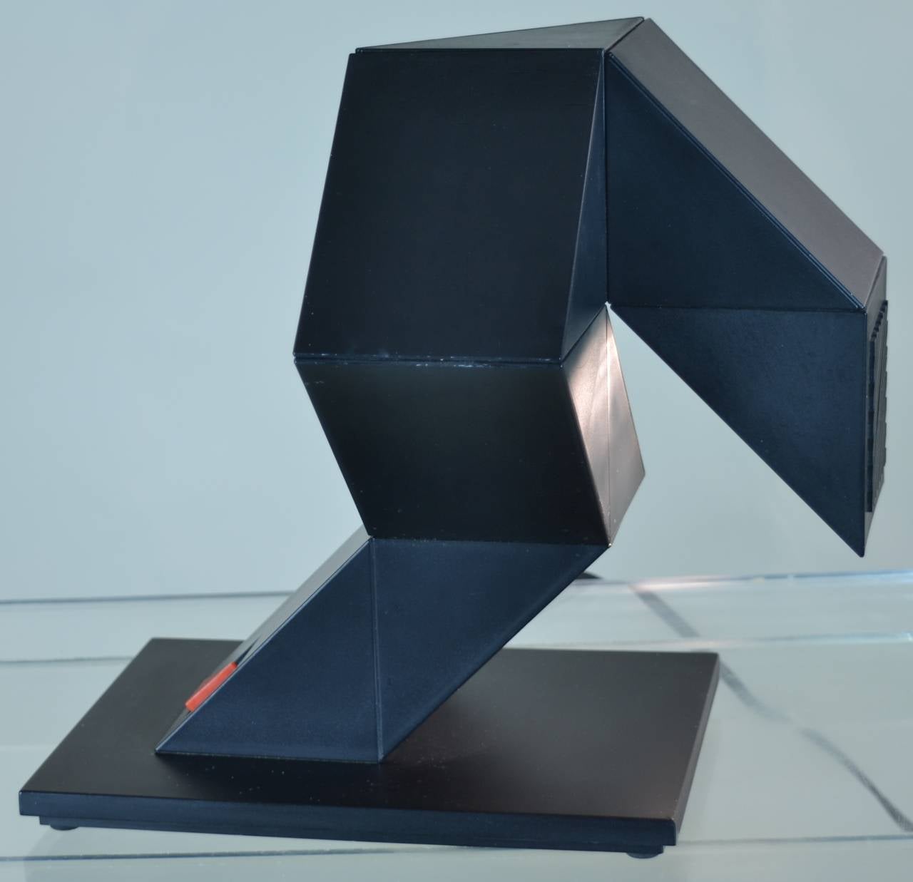 Zig Zag Lamp, circa 1985 In Excellent Condition In Norwalk, CT
