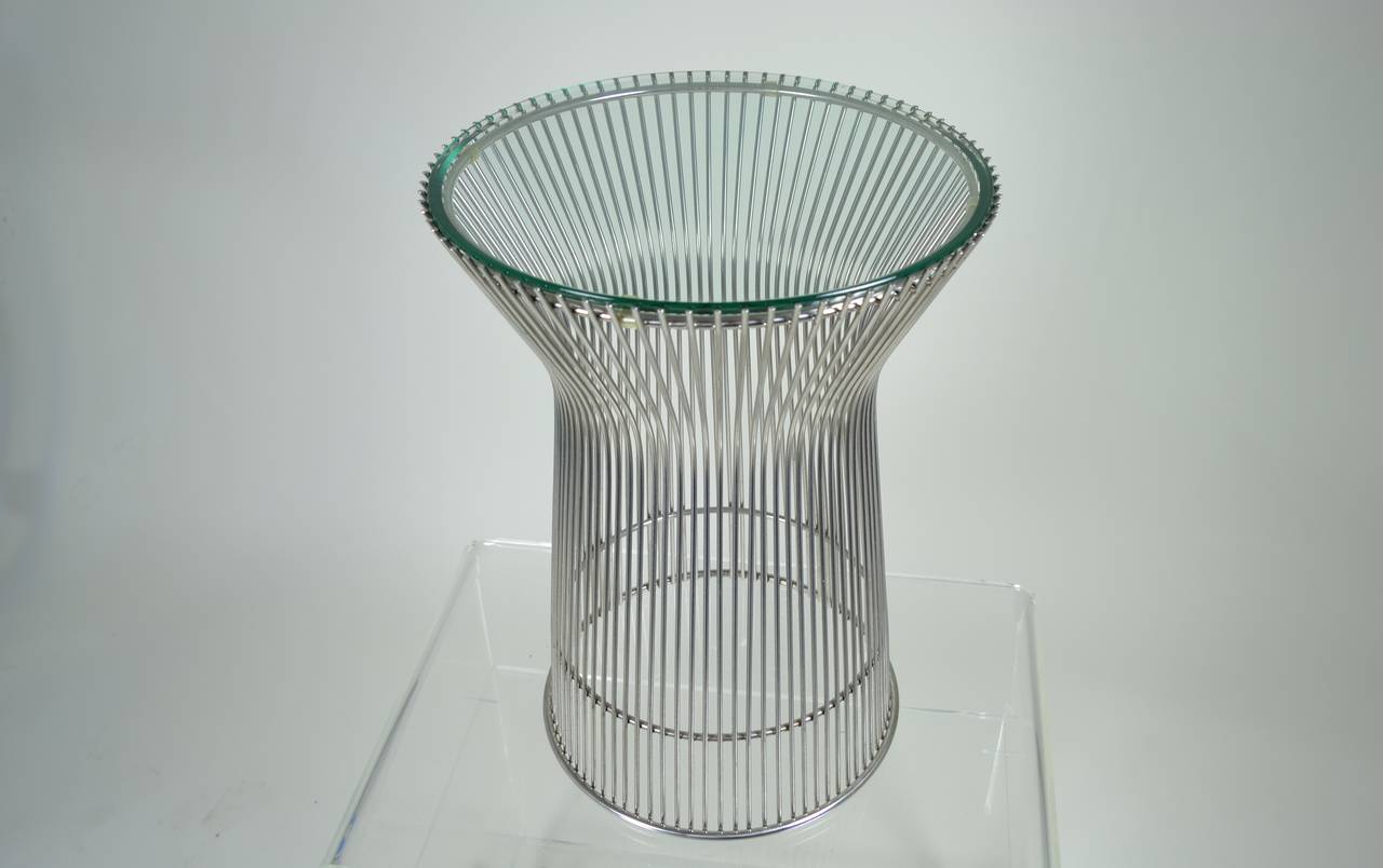 Modern Side Table in the style of Platner