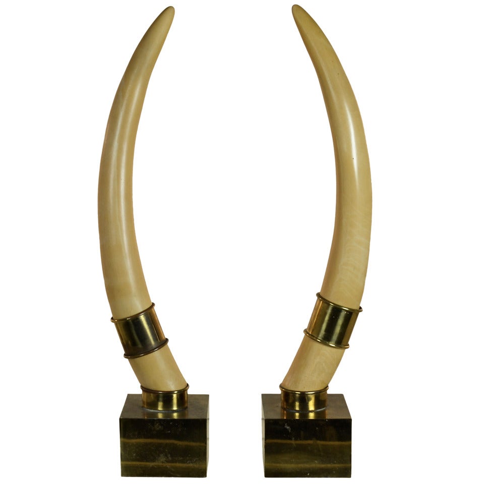 Chapman Tusk Sculptures