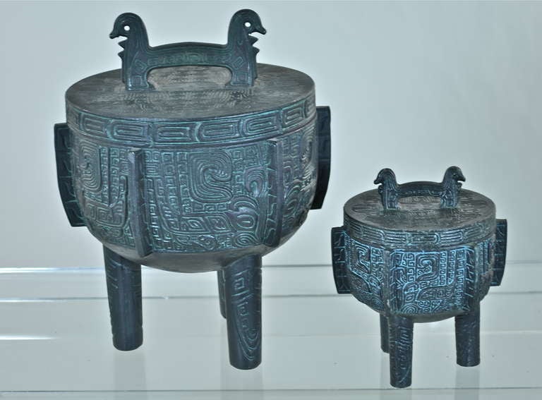 Taiwanese Oriental Form Ice Buckets