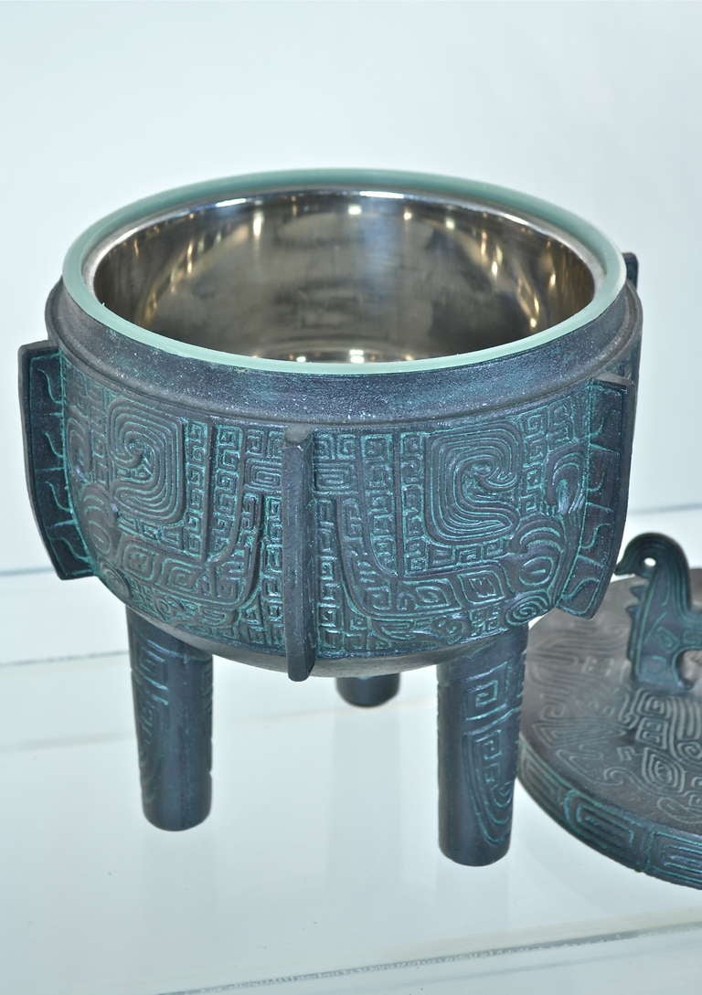 Mid-20th Century Oriental Form Ice Buckets