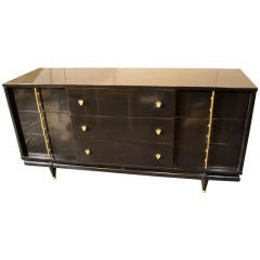 Lacquered Credenza by Kent Coffey