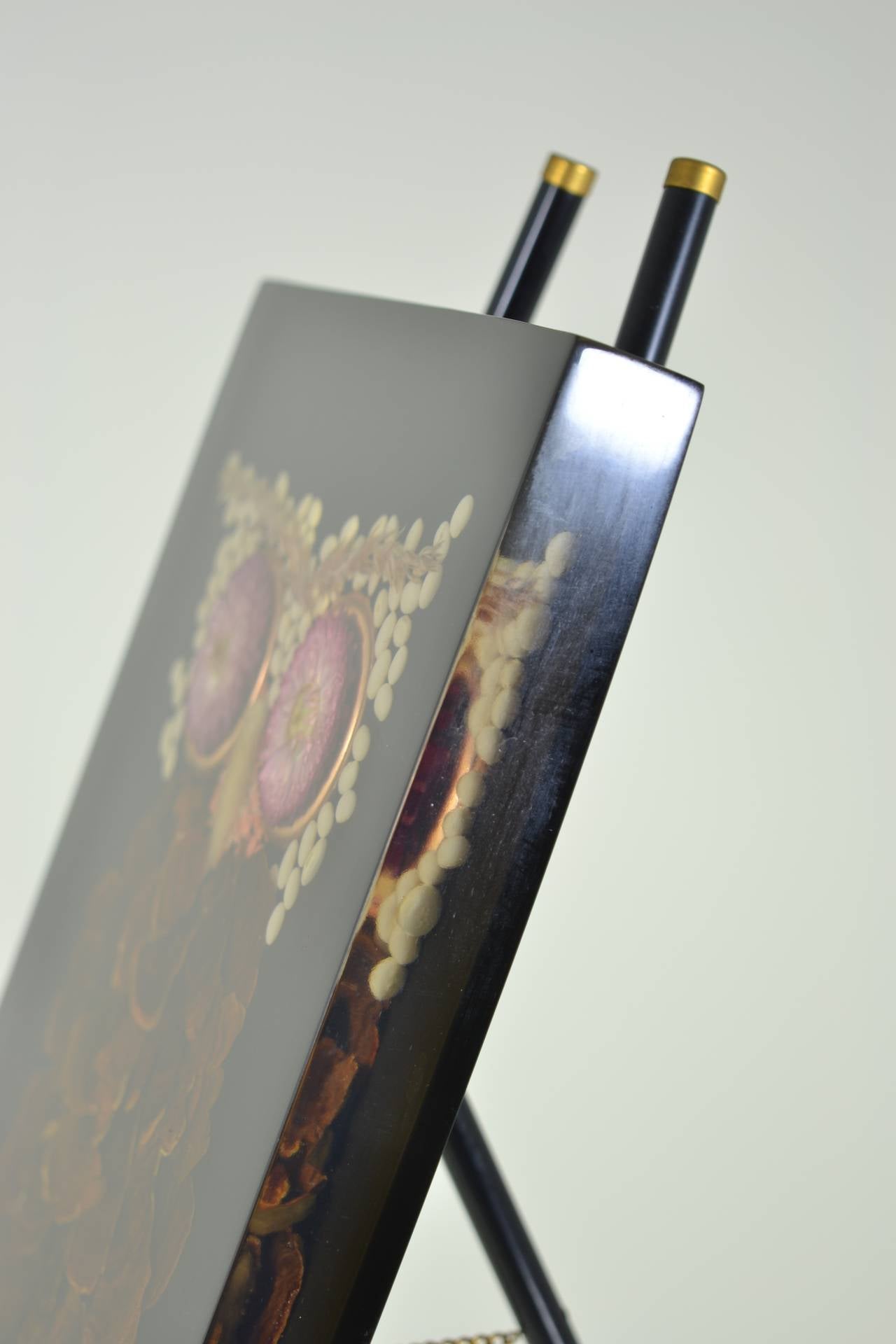 Lucite Plaque with Owl on Easel For Sale at 1stDibs