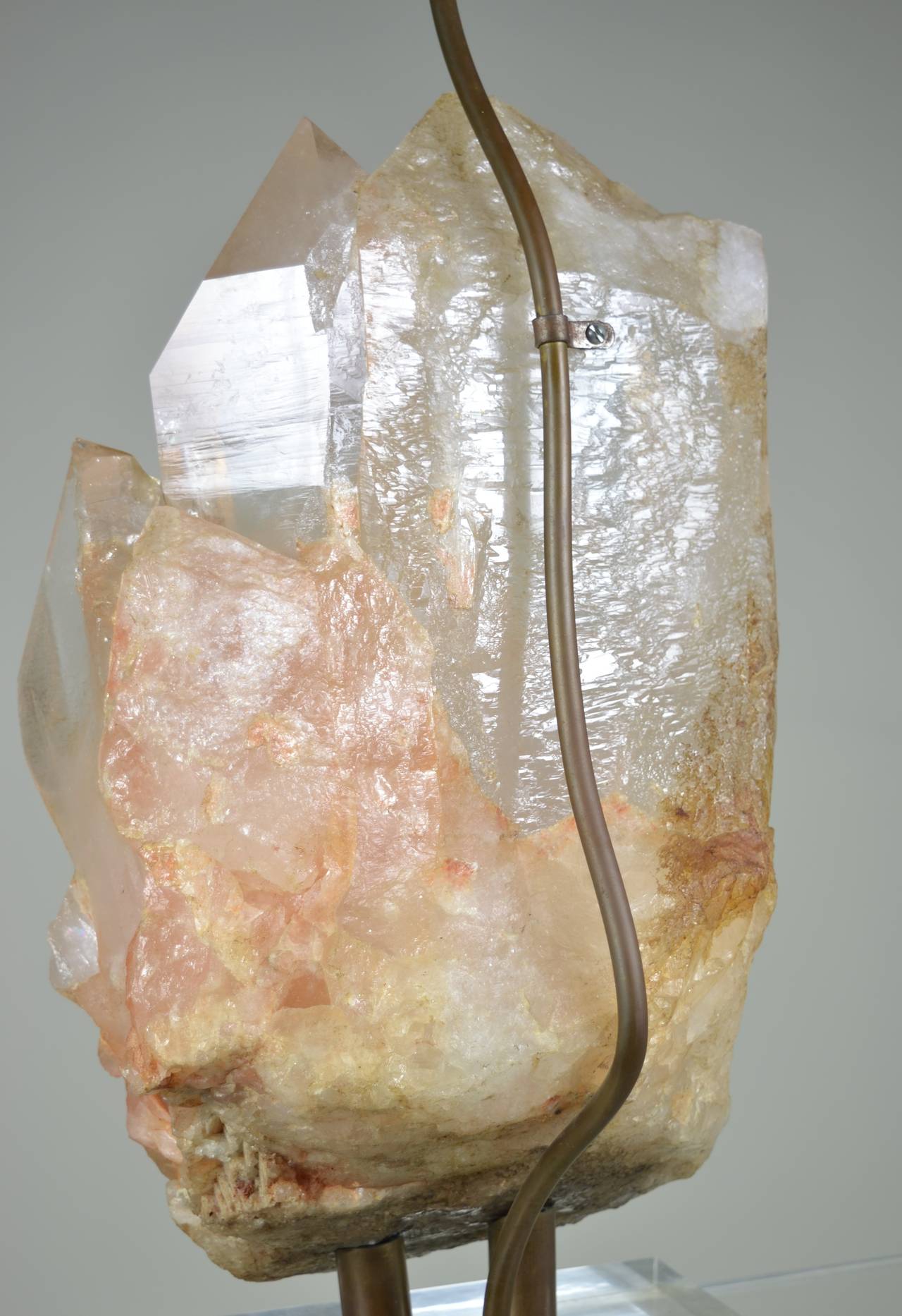 Monumental Quartz Crystal Lamp at 1stDibs quartz lamp, quartz crystal