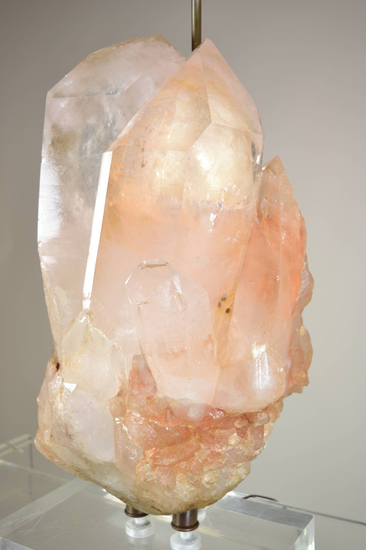 Monumental Quartz Crystal Lamp at 1stDibs quartz lamp, quartz crystal