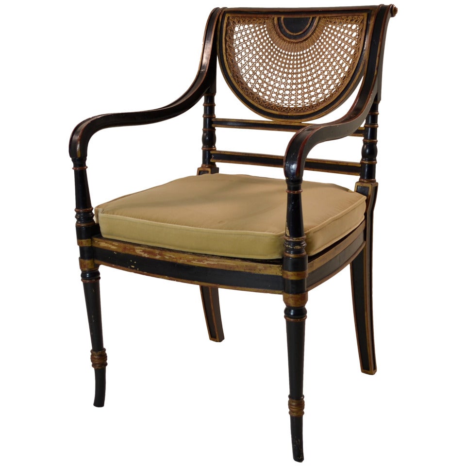 Regency-Style Armchair