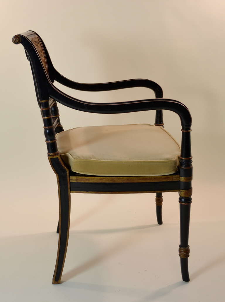20th Century Regency-Style Armchair