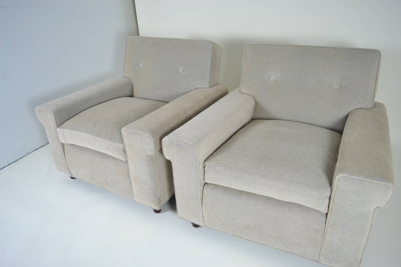 Pair of 1950s Lounge Chairs 2