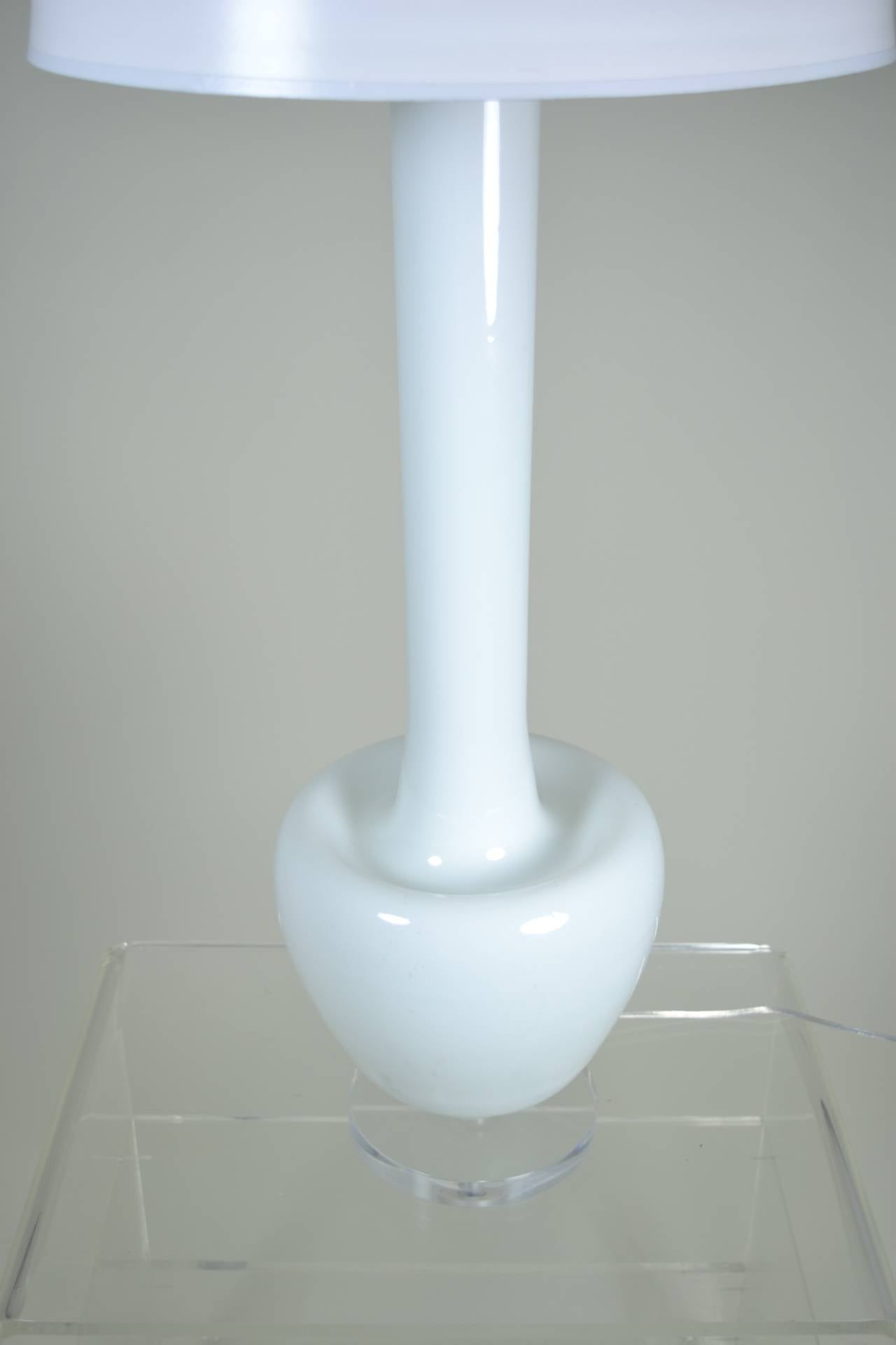 Murano Glass Large Murano Lamp, circa 1930s
