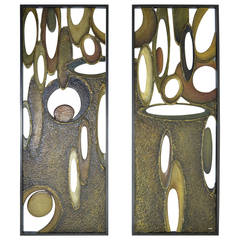 Architectural Panels by Richard Boprae, "Rhythm" 90"